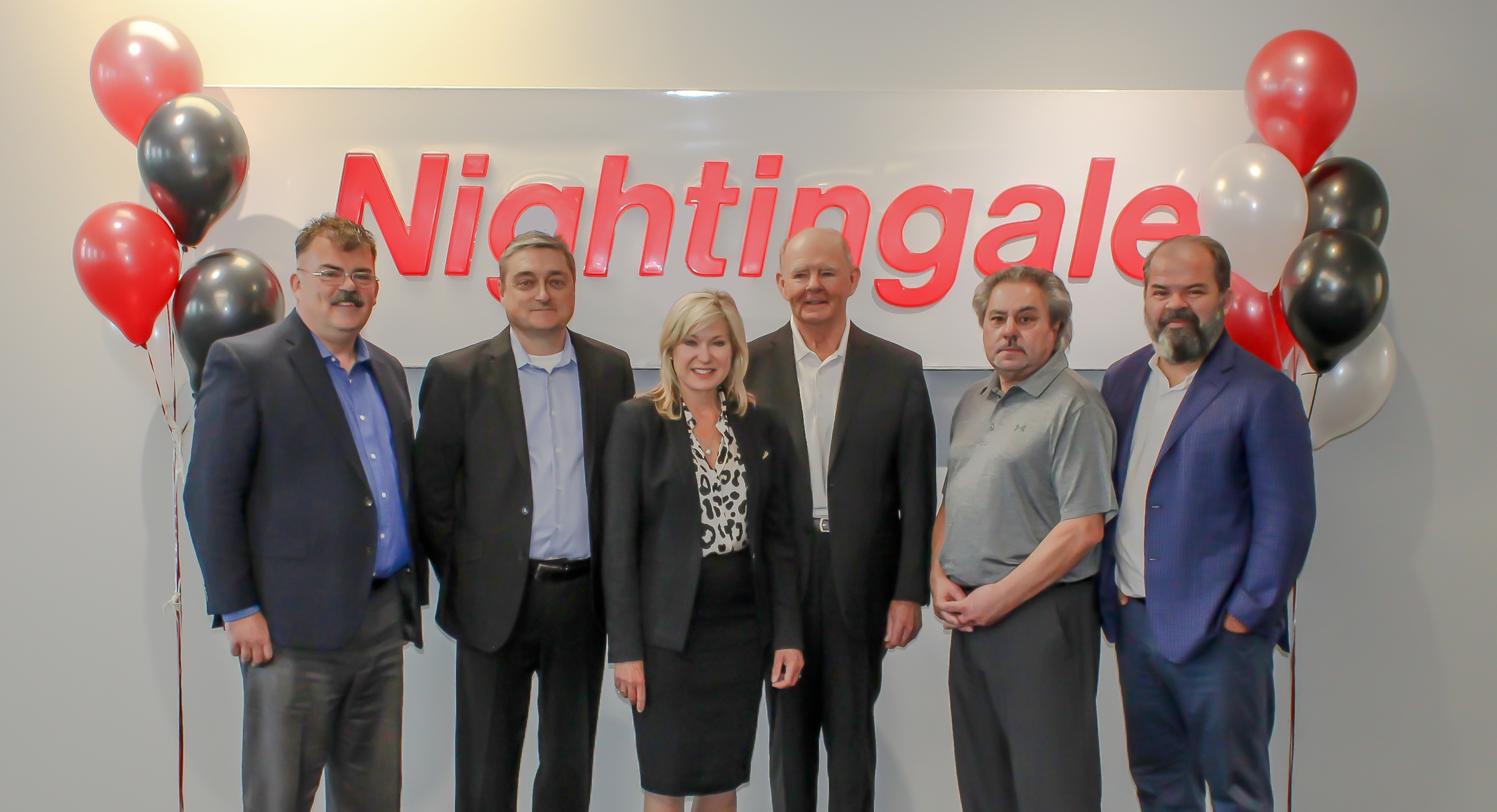 Mayor Crombie and the Nightingale Corp Management Team 